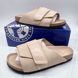 Birkenstock Kyoto Women's Sandals Slides Tan Leather EU 41 US 10 - 10.5 N